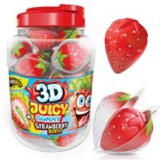 Johny Bee 3D juicy gummy eper 60x18g