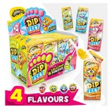 Johny Bee talp és hüvelykujj alakú nyalóka mártogatós robbanó cukorkával (1db)