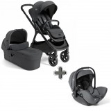 Joie Signature Finiti 2in1 babakocsi + i-Level Pro hordozó Ebony
