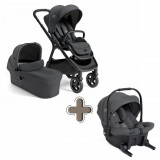 Joie Signature Finiti 3in1 babakocsi Sprint hordozóval - Ebony