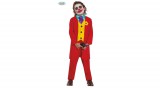 Joker halloween farsangi jelmez szett - gyerek (méret: 5-6 év)