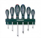 Jonnesway Csavarhúzó készlet, állvánnyal, 6 darabos készlet PH
