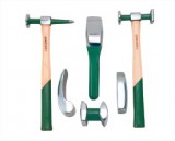 Jonnesway Egyengető idom és kalapács készlet 6 részes