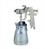 Jonnesway Festékszóró pisztoly HVLP, 1l aluminium tartállyal