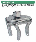 Jonnesway Olajszűro leszedo 3 láb, 2 utas méret 45mm-110mm  (vékony láb)