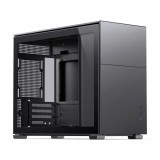 Jonsbo D31 STD microATX számítógépház, edzett üveg, 360mm radiátor támogatás, fekete