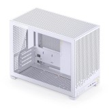 Jonsbo D32 PRO White microATX minitorony számítógépház, edzett üveg, fehér