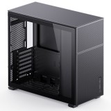 Jonsbo d41 mesh black üveg ablakos fekete számítógépház (d41 mesh black)