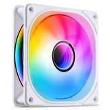 Jonsbo FR-606W ventilátor, PWM, ARGB, 120mm, fehér