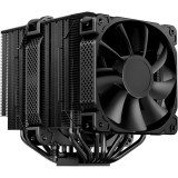 Jonsbo HX7280 processzorhűtő, dupla torony, 7 hőcső, 3 ventilátor, fekete