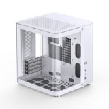 Jonsbo TK-1 2.0 White táp nélküli ablakos Micro-ATX ház fehér