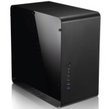 Jonsbo UMX3 black (Window version) táp nélküli ablakos Micro-ATX ház fekete