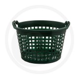 JOPA Zöld, kerek kerti kosár, 15 kg