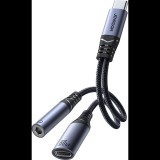 JOYROOM ADAT/TÖLTŐKÁBEL TYPE-C+3.5MM JACK ALJZAT - TYPE-C (6956116773861)