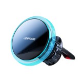 Joyroom Air Vent Car Phone Holder with 15W Qi Wireless Charger (MagSafe Compatible) Silver (JR-ZS291)