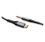 Joyroom audió kábel (type-c - 3.5mm jack, 200cm, aux) fekete sy-a03_200_b