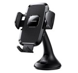 JOYROOM autós tartó (műszerfalra, szélvédőre, tapadókorongos, automata, 360°, 4.7-6.7" méret) FEKETE Xiaomi Redmi Note 13 4G, Asus ROG Phone 8 Pro, OnePlus Open