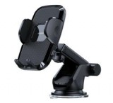 JOYROOM autós tartó (műszerfalra, tapadókorongos, automata, állítható, 360°, 4.7-6.9" méret) FEKETEJ