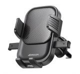 JOYROOM autós tartó (szellőzőre, automata, 360°, 4.7-6.8" méret) FEKETE