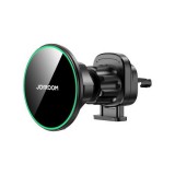 Joyroom Car Mount Magnetic Wireless Charger (Air Outlet Version) 4.7 - 6.8 inch, PD 15W, Qi2, Black (JR-ZS412)