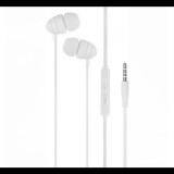 JOYROOM CONCH fülhallgató SZTEREO (3.5mm jack, mikrofon, felvevő gomb, hangerő szabályzó) FEHÉR (JR-EL112_W) (JR-EL112_W) - Fülhallgató