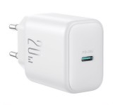 JOYROOM hálózati töltő Type-C aljzat (20W, PD gyorstöltő) FEHÉR