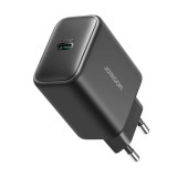 Joyroom hálózati töltő type-c aljzat (45w, gan, pd gyorstöltő 3.0) fekete