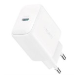Joyroom hálózati töltő (USB-C, 20W, C-C kábel, fehér)