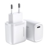 Joyroom hálózati töltő (USB-C aljzat, 20W, fehér)