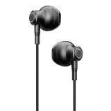 JoyRoom JR-EC07 Vezetékes Fejhallgató - Fekete (JR-EC07BK)