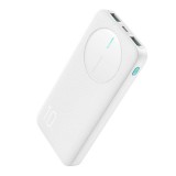 Joyroom JR-PBF12 Powerbank USB-A + Type-C / 10000mAh 12W - Fehér (JR-PBF12)