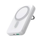JOYROOM JR-W050W MagSafe Power Bank 10000mAh fehér (6956116745059) (6956116745059)