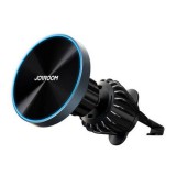 Joyroom JR-ZS240 Pro szellőzőrácsra helyezhető autós tartó töltő funkcióval fekete (6956116793807)