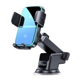 JOYROOM JR-ZS246 szélvédőre helyezhető autós tartó Qi töltő funkcióval fekete - Bontott termék!