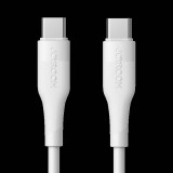 Joyroom S-1830M3 PD USB Type-C 60W 1.8M Adatkábel - Fehér