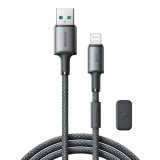 Joyroom S-A50 Unlimited Series USB-A - Lightning kábel 3A 120cm - szürke