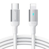 Joyroom S-CL020A10 USB-C - Lightning kábel 20W 1.2m fehér (6956116720100)