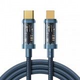 Joyroom S-CL020A12 PD Lightning 20W 1.2M Adatkábel - Kék