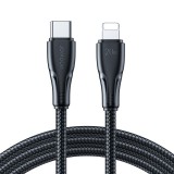 Joyroom USB C - Lightning 20W Surpass Series cable for fast charging and data transfer 3 m black (S-CL020A11)