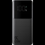 Joyroom Vésztöltő 2 Usb+Type-C Aljzat 10000 mAh, Led Kijelző, Fekete (JYR1105)