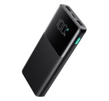 JOYROOM vésztöltő 2 USB+Type-C aljzat (10000mAh, 25W, PD gyorstöltő, LED kijelző) FEKETE