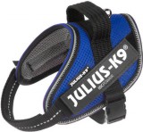 Julius-K9 IDC powAIR légáteresztő, szellőző, nyári hám kutyáknak kék színben (4-7 kg, 40-53 cm)