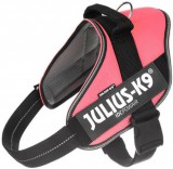 Julius-K9 IDC powAIR légáteresztő, szellőző, nyári hám kutyáknak rózsaszín színben (40-70 kg, 82-115 cm)