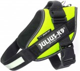 Julius-K9 IDC UV neonzöld powerhám kutyáknak (70-90 kg, 96-138 ​cm)