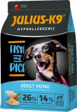 Julius-K9 JULIUS K-9 HighPremium 12kg ADULT Hypoallergenic FISH&Rice