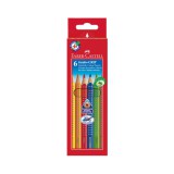 Jumbo színes ceruza 6db-os szett - Faber-Castell