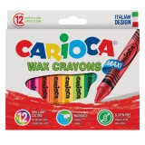 Jumbo zsírkréta készlet 12db - Carioca