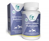Junior Complex Multivitamin a fejlődő szervezet támogatására  kutyáknak és macskáknak, 100 db tabletta - PETAMIN