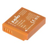 Jupio Panasonic DMW- BLH7E 680 mAh Orange fényképezőgép akkumulátor