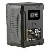 Jupio ProLine Extreme 207 V-Mount 14000 mAh Broadcast akkumulátor LCD kijelzővel, USB-C PD, D-Tap...
